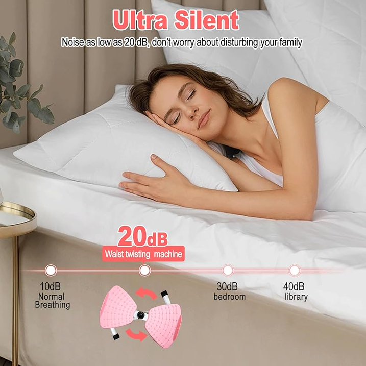 Waist Twist Board mit Griffen | Effektives Core- & Ganzkörpertraining