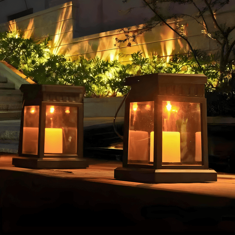 Solar-Kerzenlaterne™ | Romantisches Licht für Garten & Terrasse