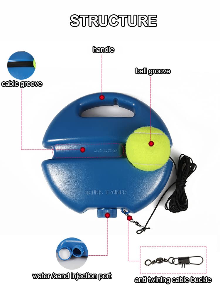 50% Rabatt | SoloRally™ | Tennis-Trainer für effektives Training ohne Partner