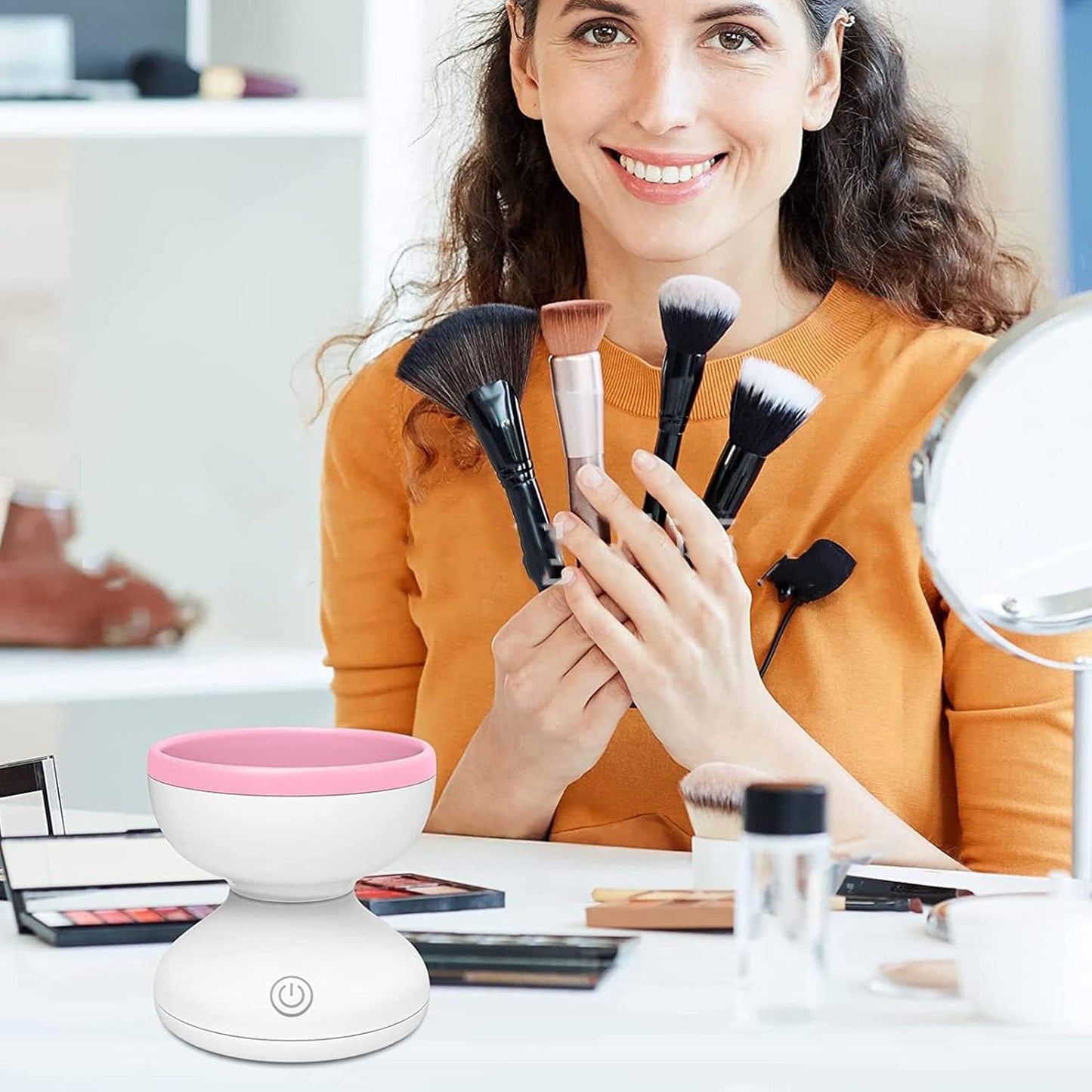 Pure Hygiene™ | Elektrischer Makeup-Pinselreiniger