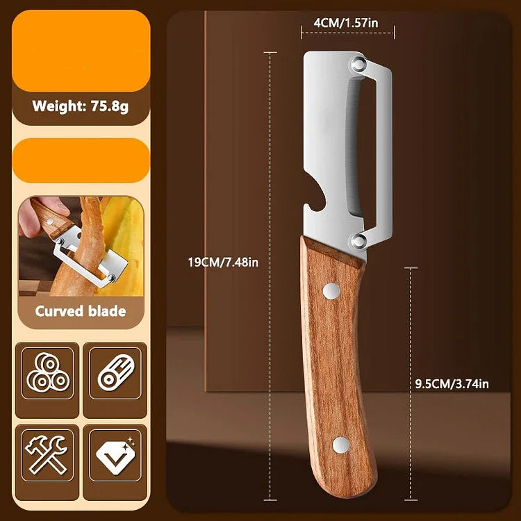 Multifunktionaler Gemüseschäler | Mühelos schälen & clever öffnen