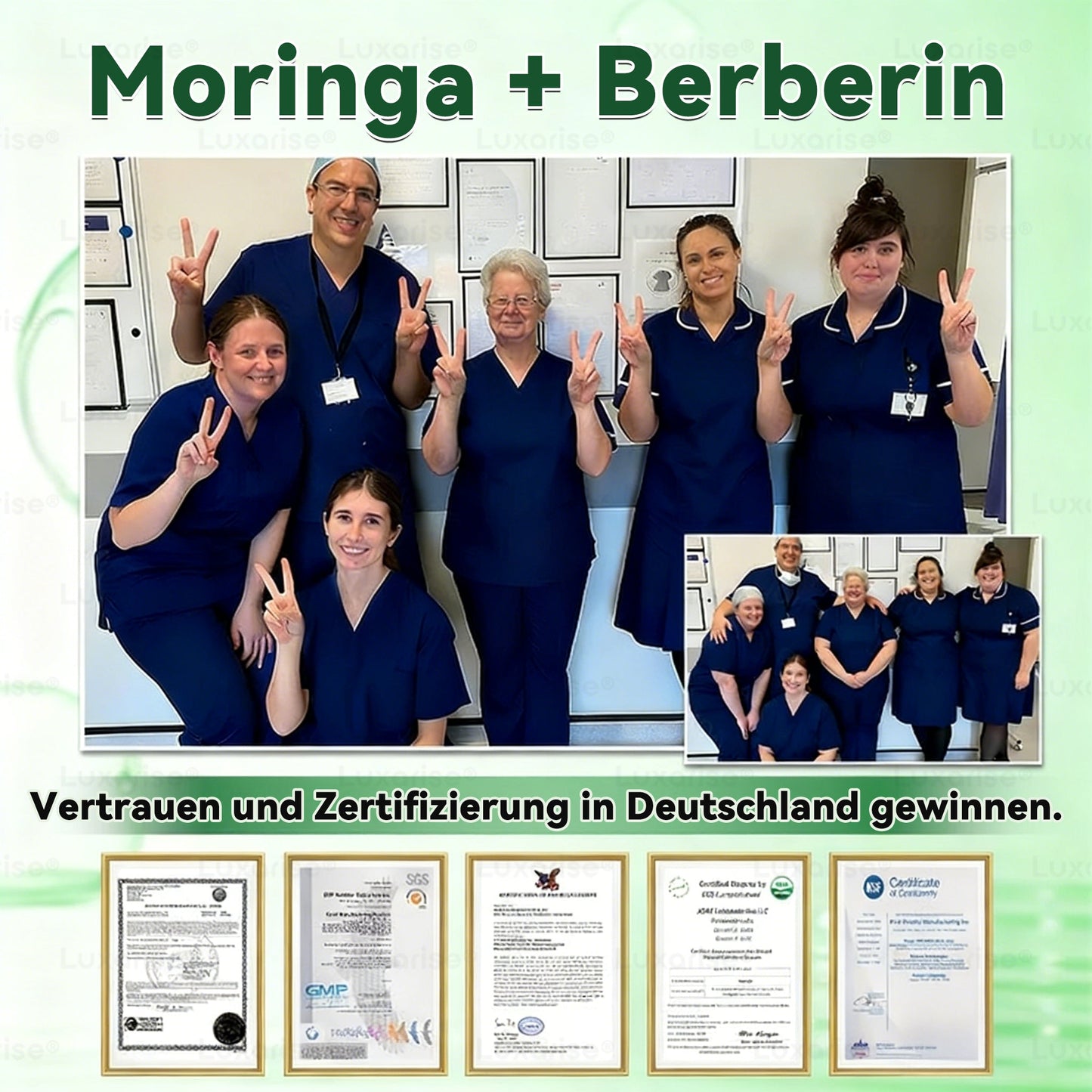Slimora® | Moringa, Berberin & NAD+ 10-in-1 Nano-Mikronadel-Pflaster | Tägliche Unterstützung für Stoffwechsel und Herzgesundheit