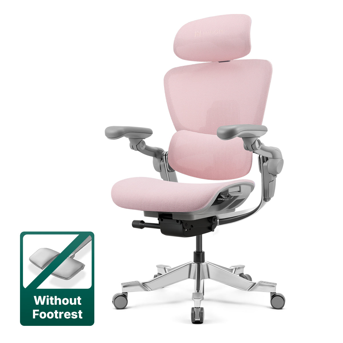 Hinomi H2 Pro Ergonomischer Home-Office-Stuhl mit optionaler Fußstütze – Nachfolger des H1
