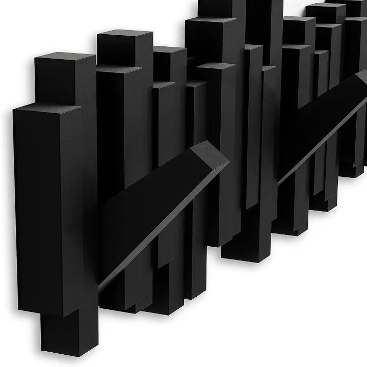 Moderner Wandhaken aus Holz