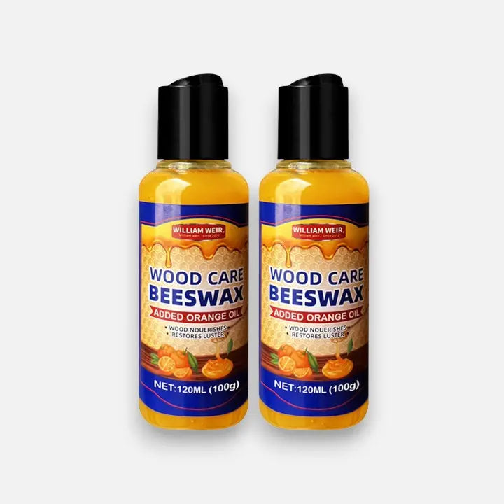 Natürliches Bienenwachs für Holzpflege (2er-Set)