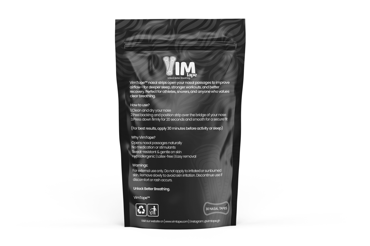 Vim Nasenband