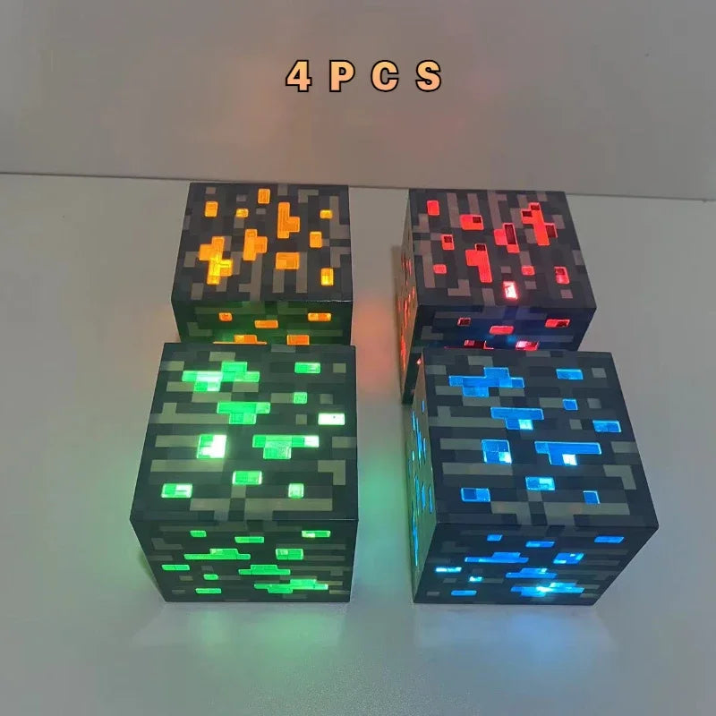 Speelse LED Block Lampen | Kreative LED-Beleuchtung für Gamer