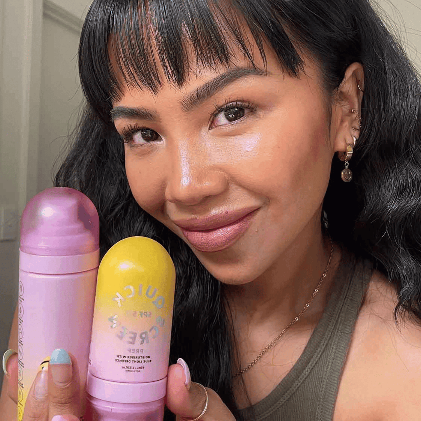 SPF 50+ Prep & Set Bundle | Primer, Moisturizer & Setting Spray mit Sonnenschutz