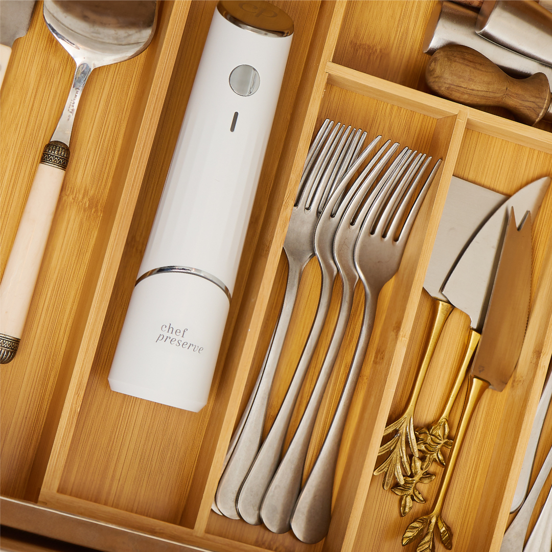 Chef Preserve™ Kompakter Vakuumierer | Lebensmittel bis zu 5× länger frisch halten