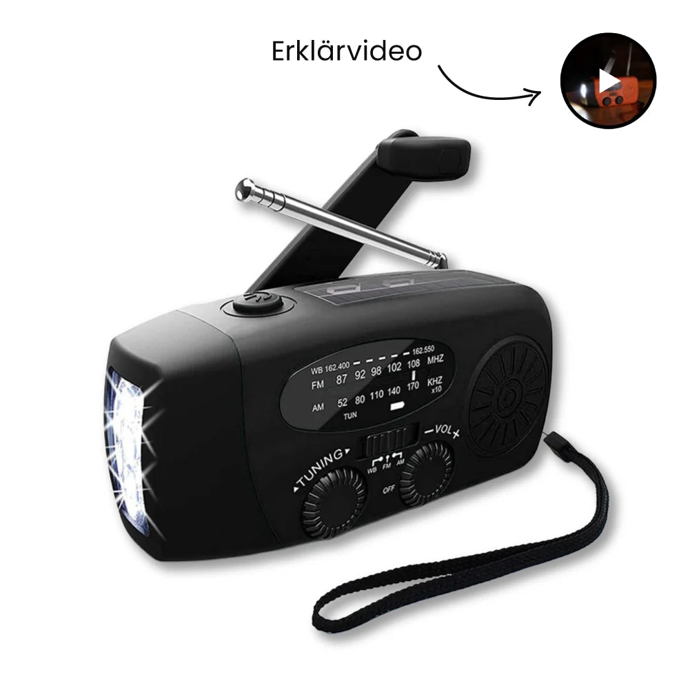 Dynox® | Notfall Radio & Handkurbel Generator für maximale Sicherheit