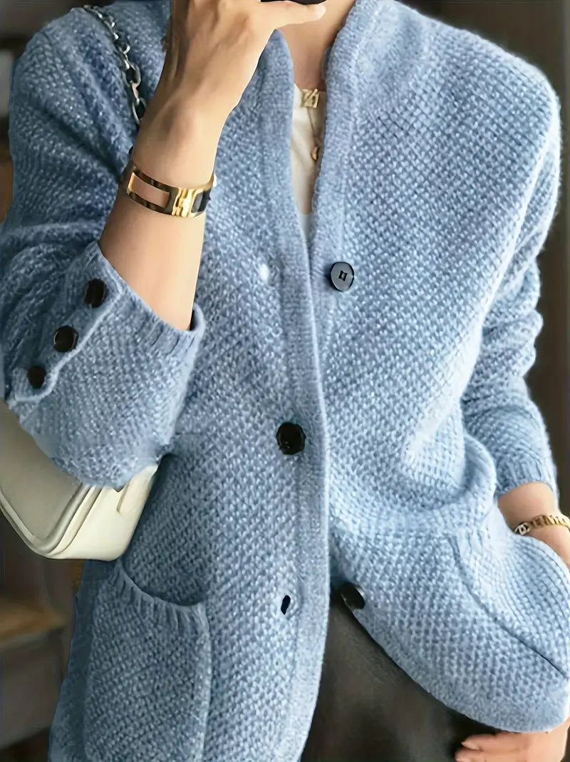 Eleganter Cardigan mit Knöpfen | Weich, stilvoll & zeitlos