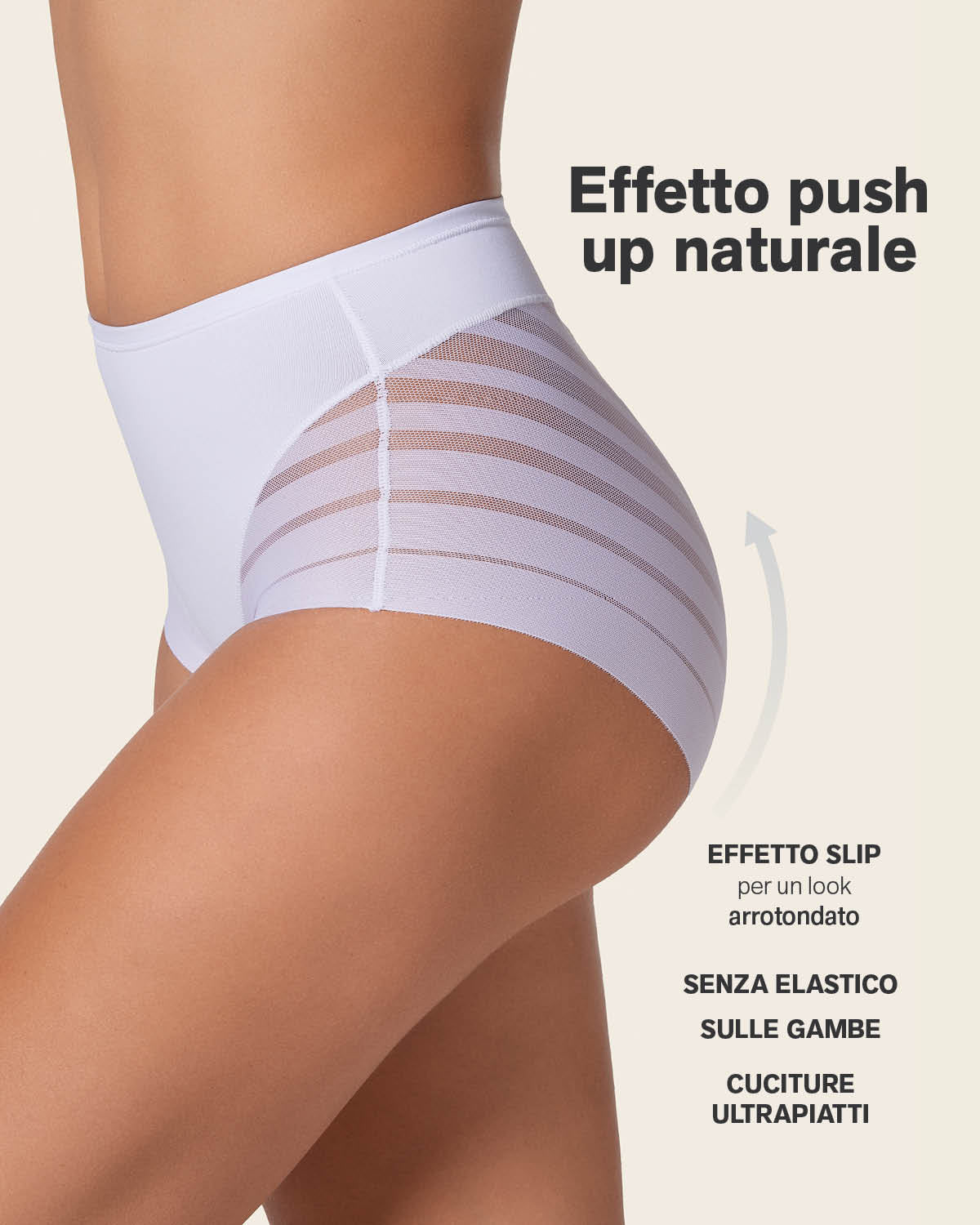 Silhouette™ Spitzen-Shaper-Slip zur Formung von Bauch und Taille