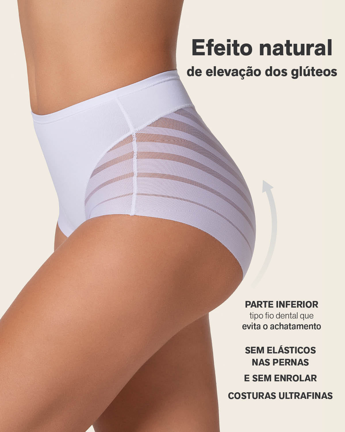 Silhouette™ Spitzen-Shaper-Slip zur Formung von Bauch und Taille