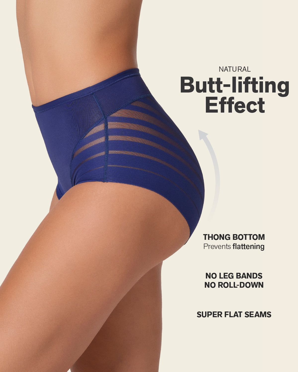 Silhouette™ Spitzen-Shaper-Slip zur Formung von Bauch und Taille
