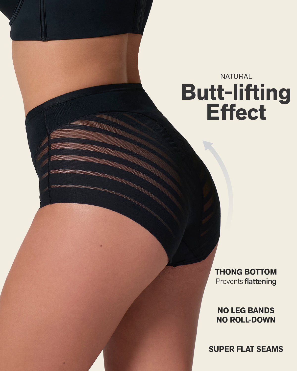 Silhouette™ Spitzen-Shaper-Slip zur Formung von Bauch und Taille