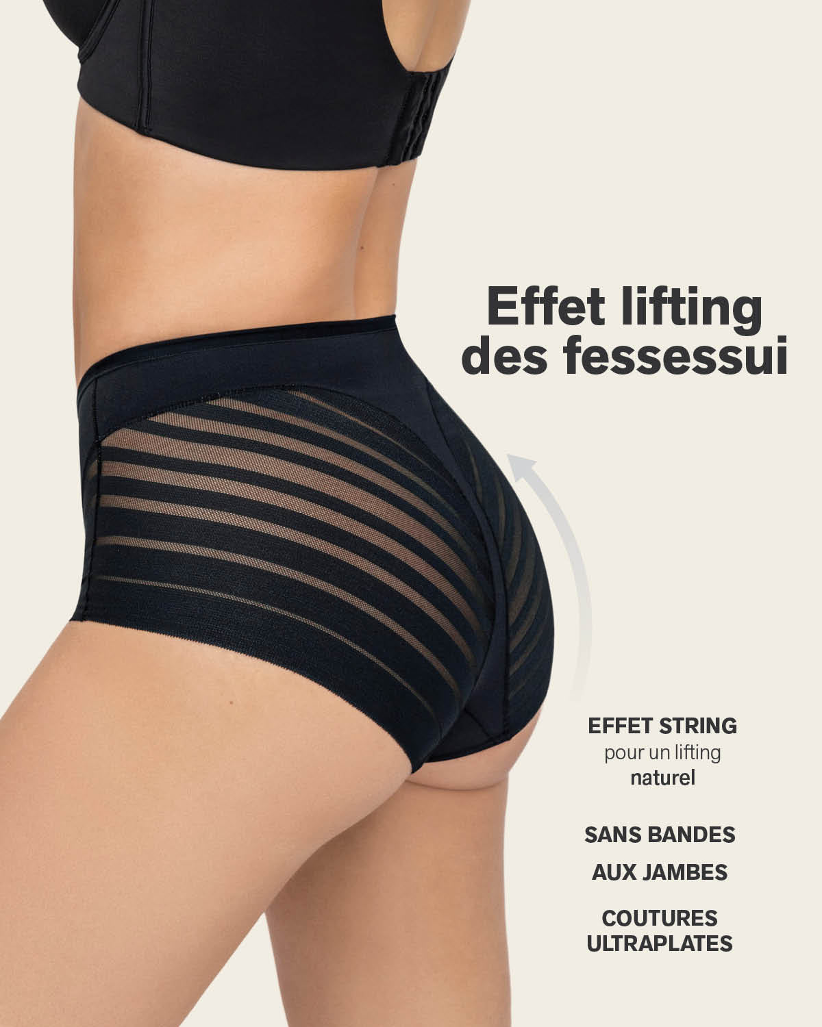 Silhouette™ Spitzen-Shaper-Slip zur Formung von Bauch und Taille