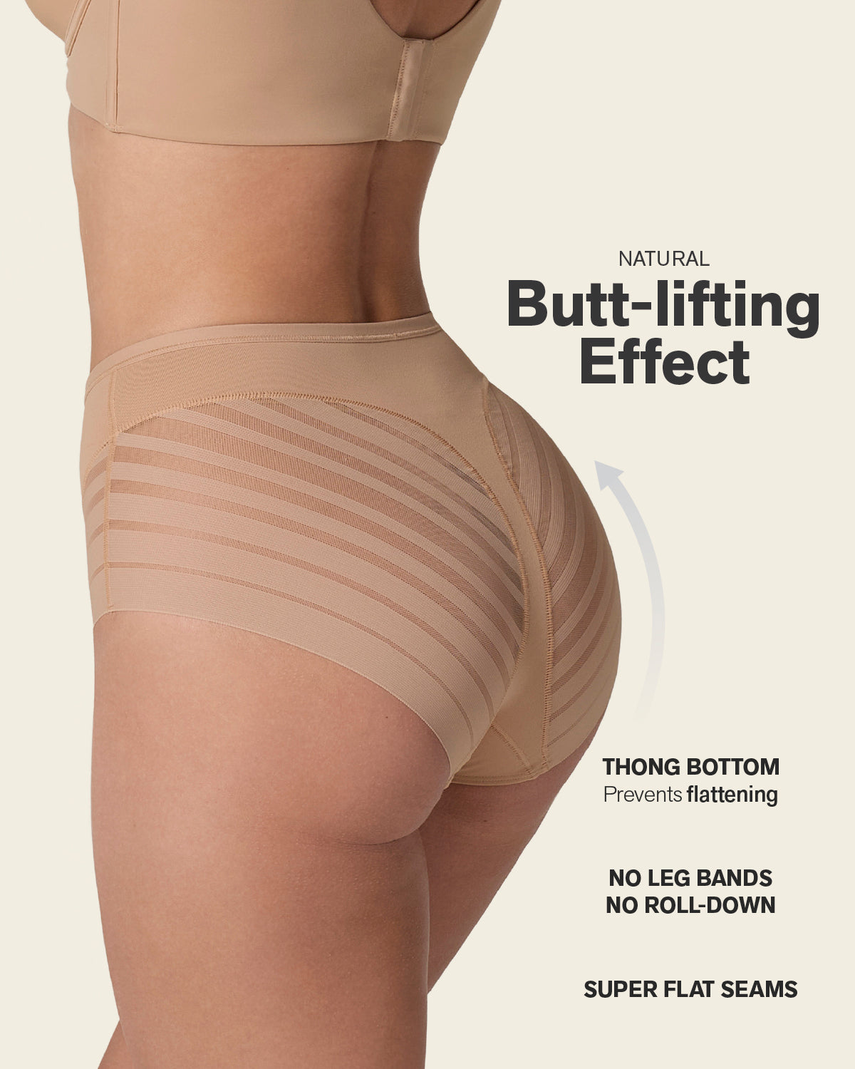 Silhouette™ Spitzen-Shaper-Slip zur Formung von Bauch und Taille