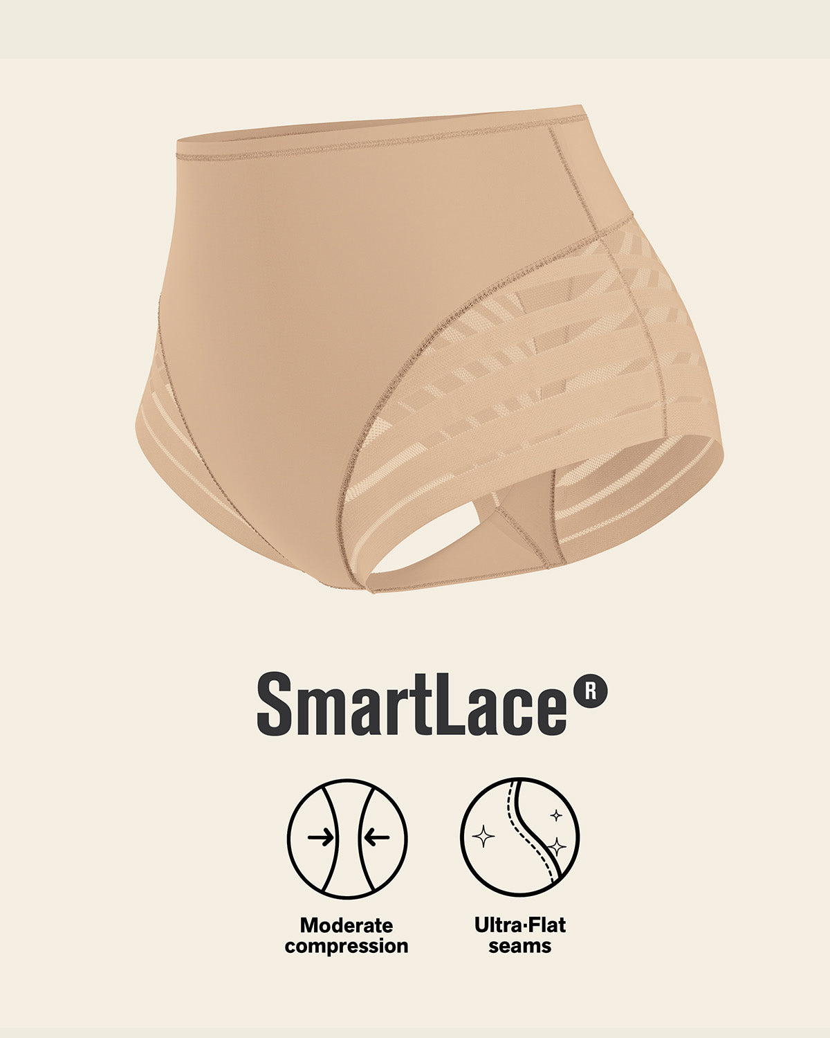 Silhouette™ Spitzen-Shaper-Slip zur Formung von Bauch und Taille