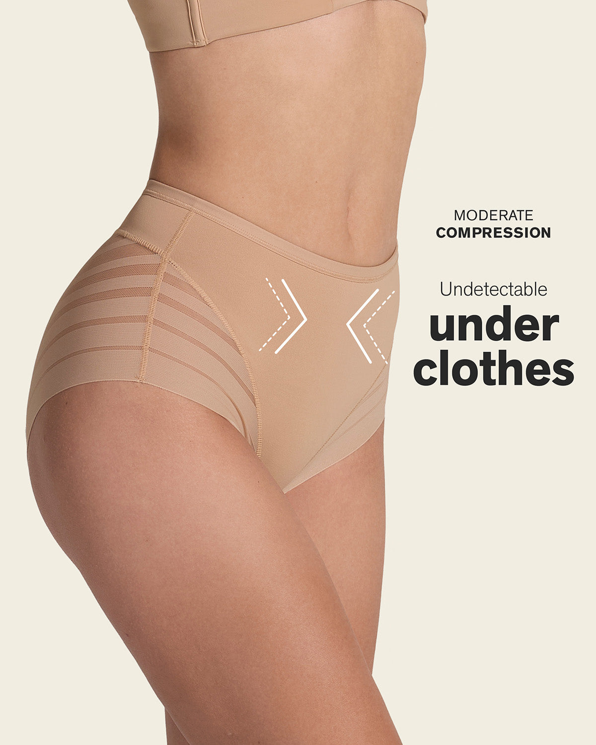 Silhouette™ Spitzen-Shaper-Slip zur Formung von Bauch und Taille