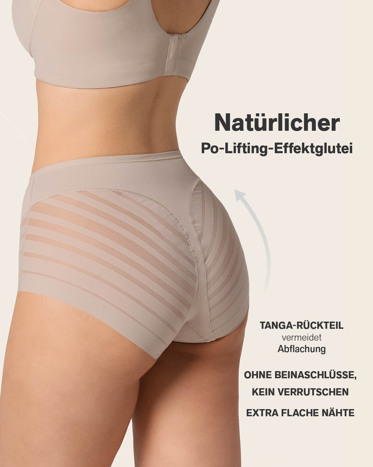 Silhouette™ Spitzen-Shaper-Slip zur Formung von Bauch und Taille