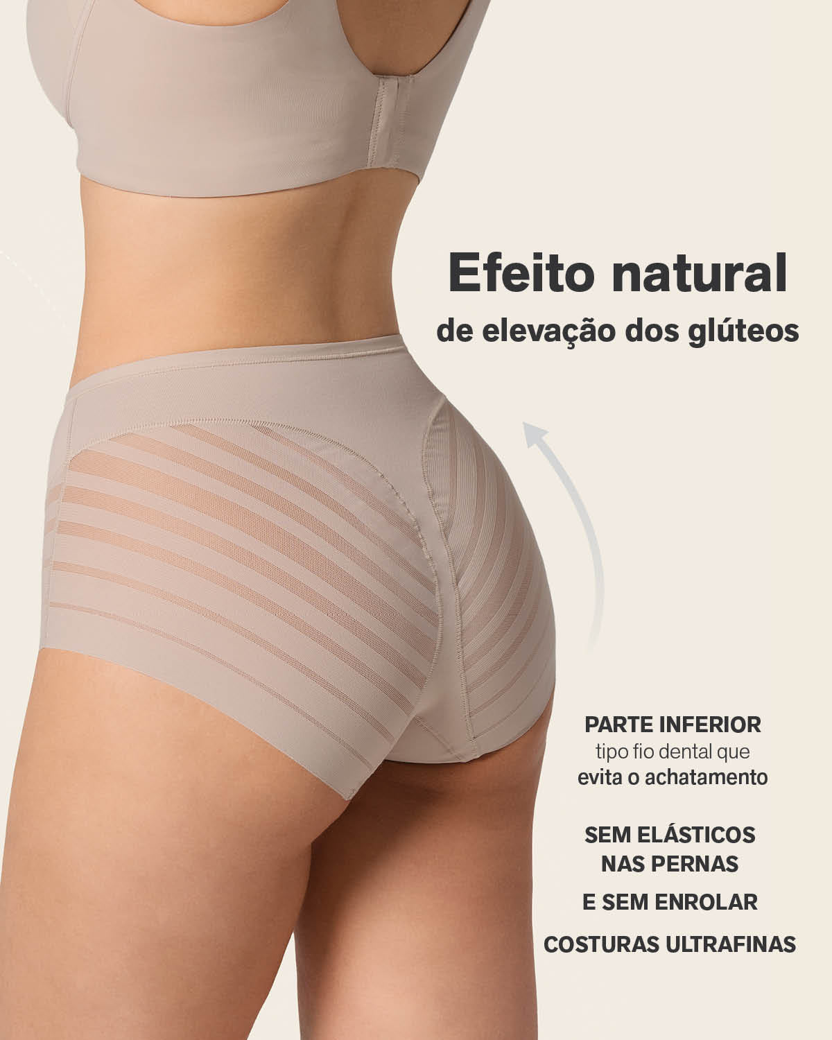 Silhouette™ Spitzen-Shaper-Slip zur Formung von Bauch und Taille