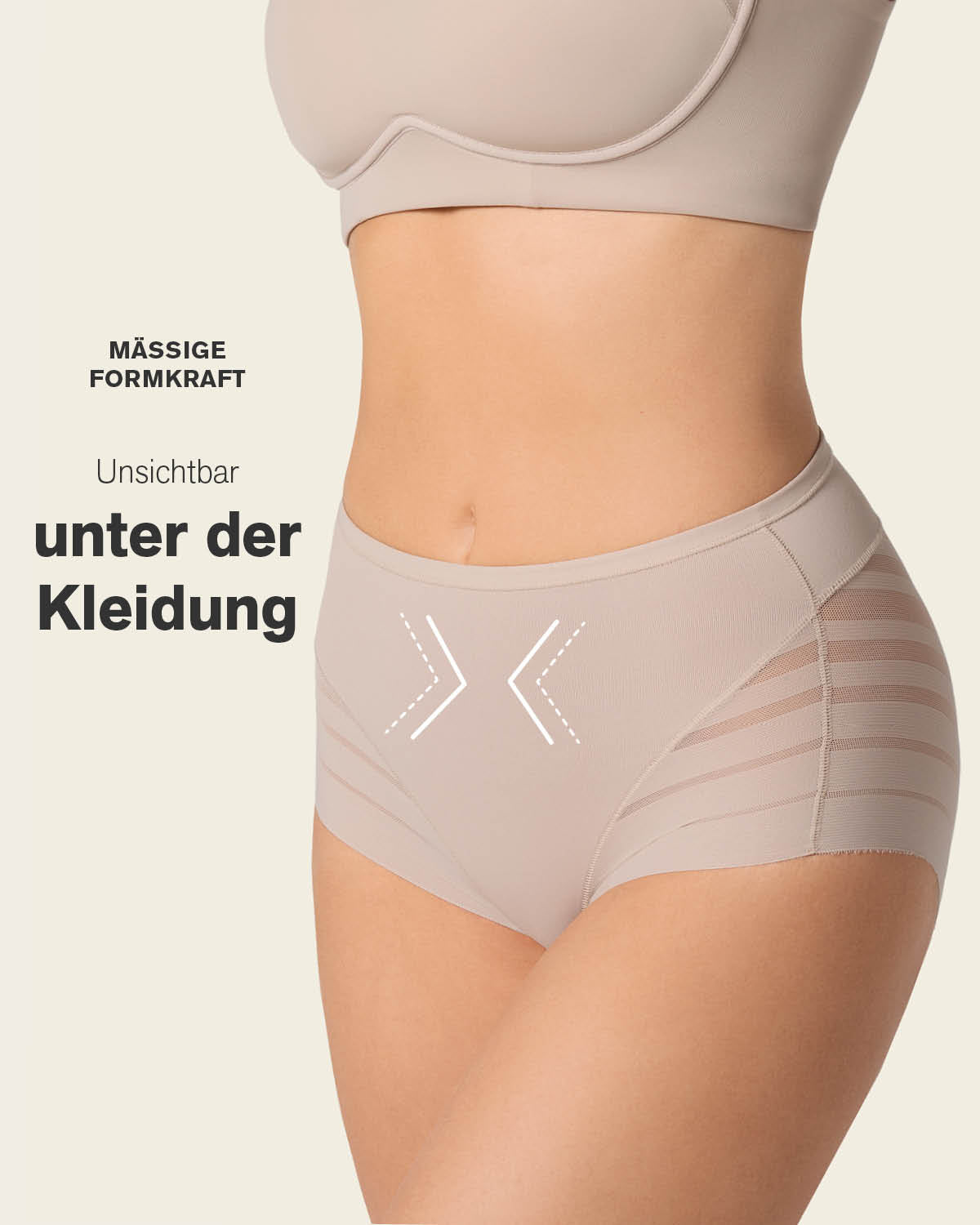 Silhouette™ Spitzen-Shaper-Slip zur Formung von Bauch und Taille