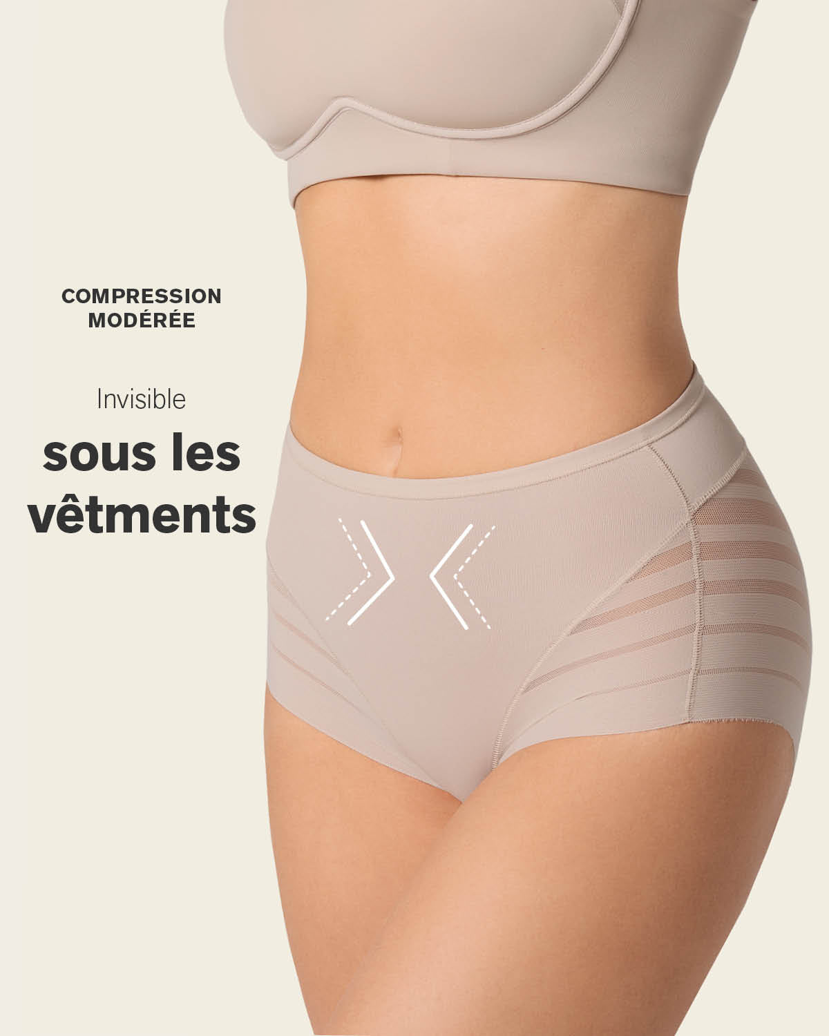 Silhouette™ Spitzen-Shaper-Slip zur Formung von Bauch und Taille