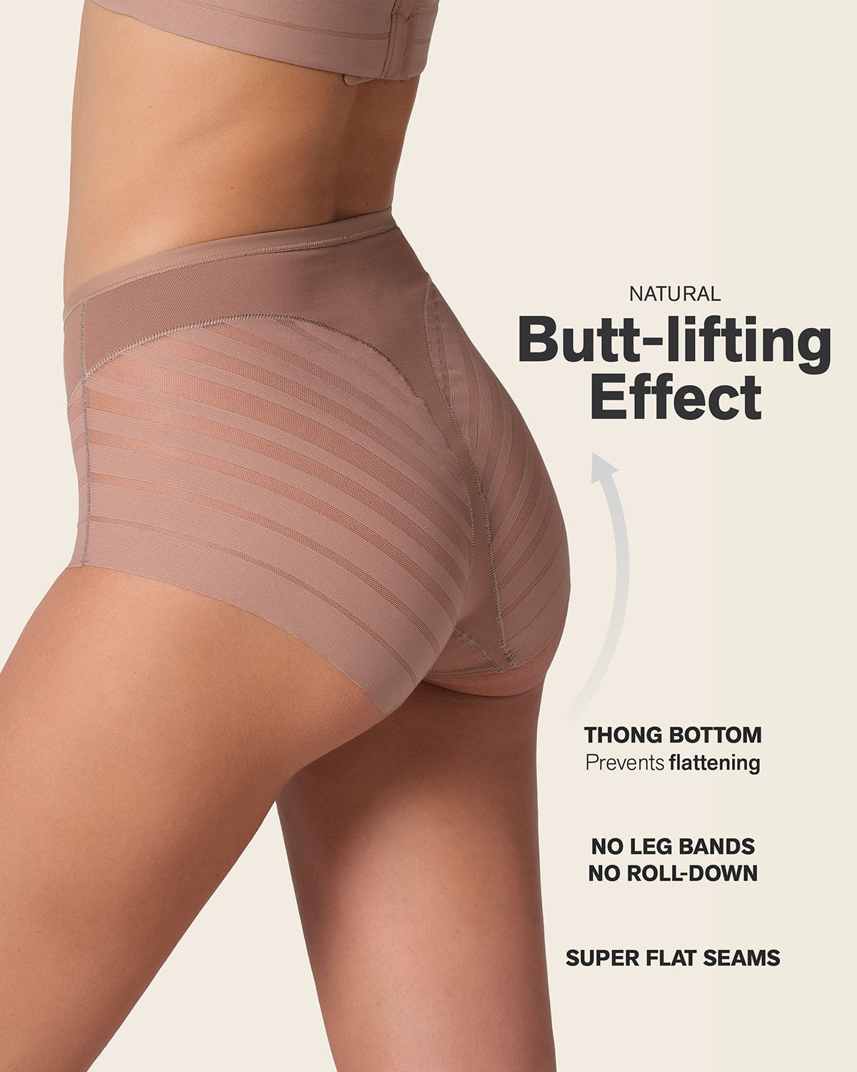Silhouette™ Spitzen-Shaper-Slip zur Formung von Bauch und Taille