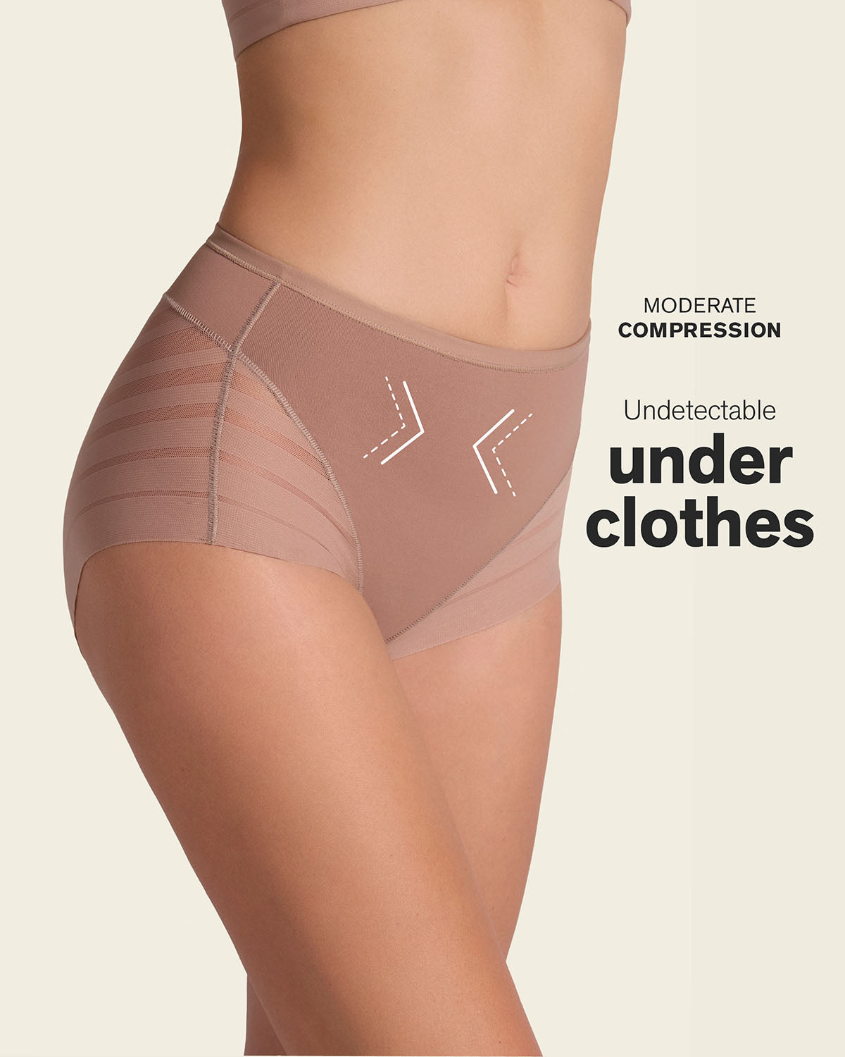 Silhouette™ Spitzen-Shaper-Slip zur Formung von Bauch und Taille