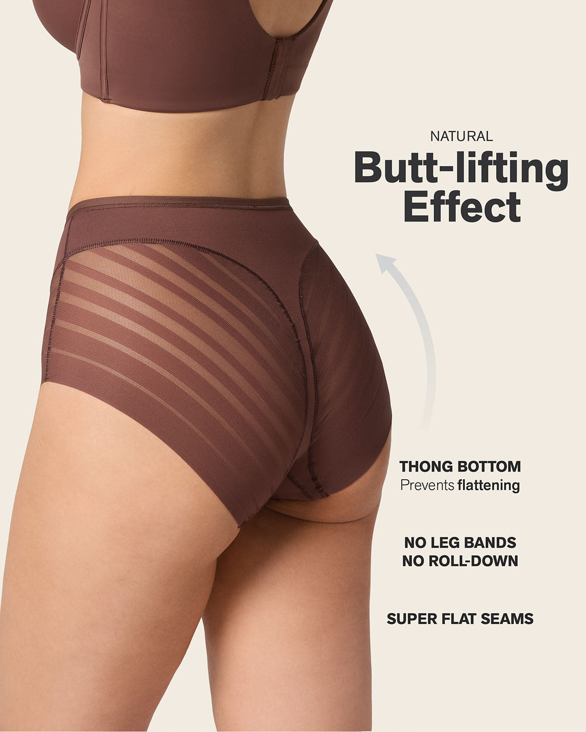 Silhouette™ Spitzen-Shaper-Slip zur Formung von Bauch und Taille