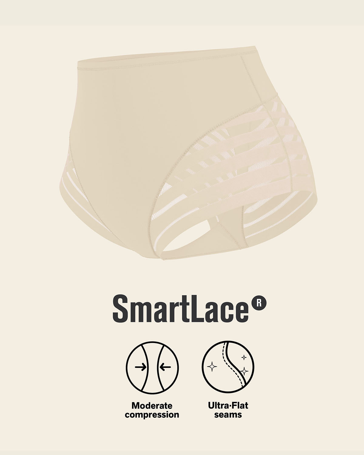 Silhouette™ Spitzen-Shaper-Slip zur Formung von Bauch und Taille