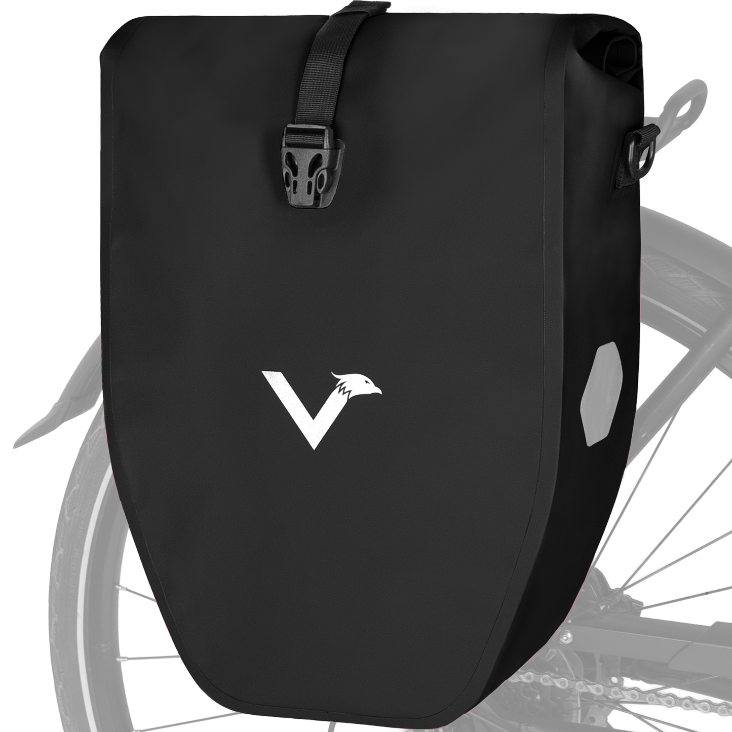 Große wasserdichte Bike Bag für jede Fahrradtour