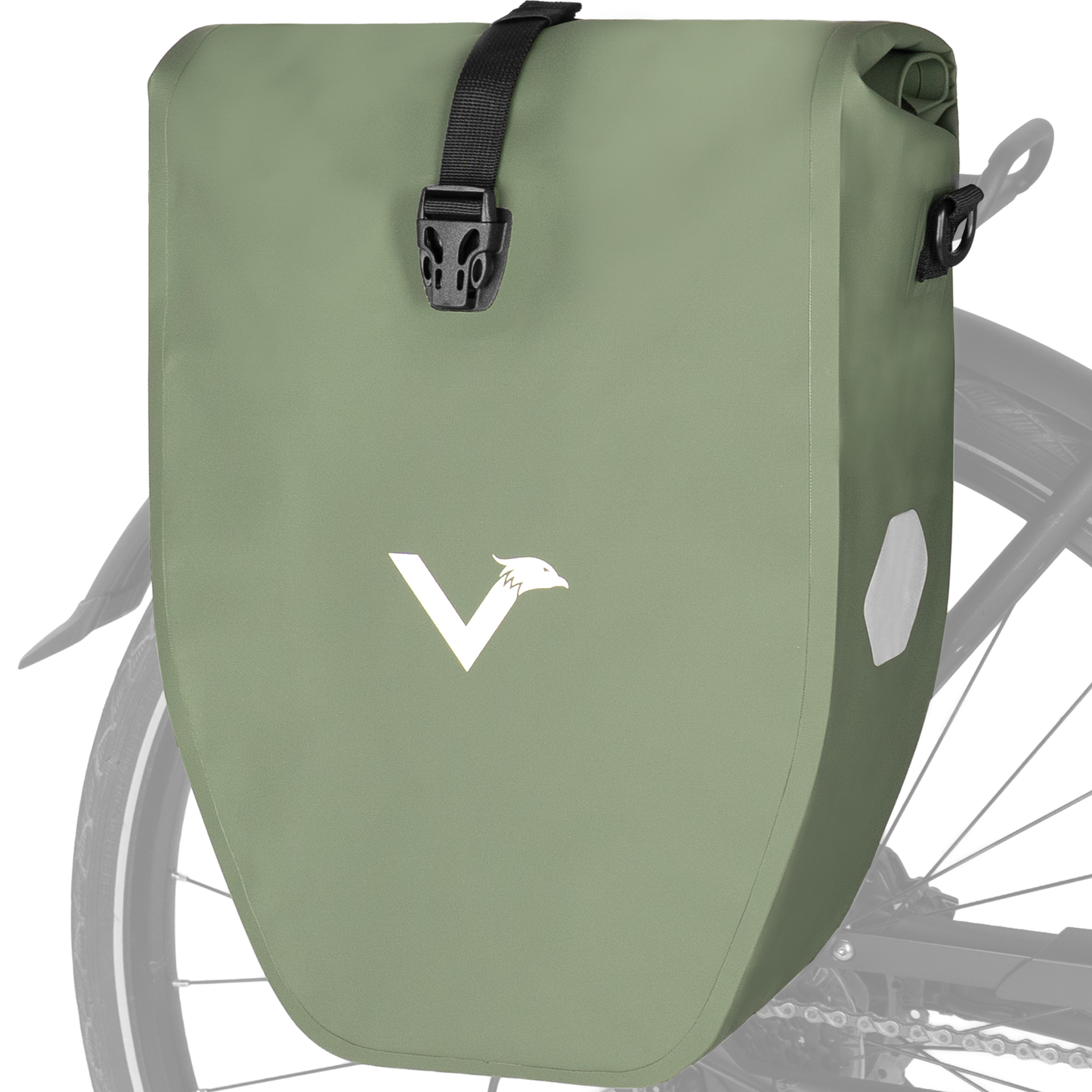 Große wasserdichte Bike Bag für jede Fahrradtour