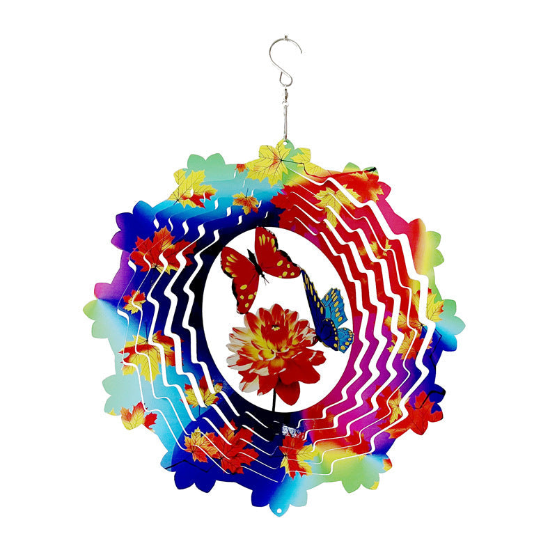 3D Effekt Windspinner | Faszinierende Bewegung & Magischer Glanz