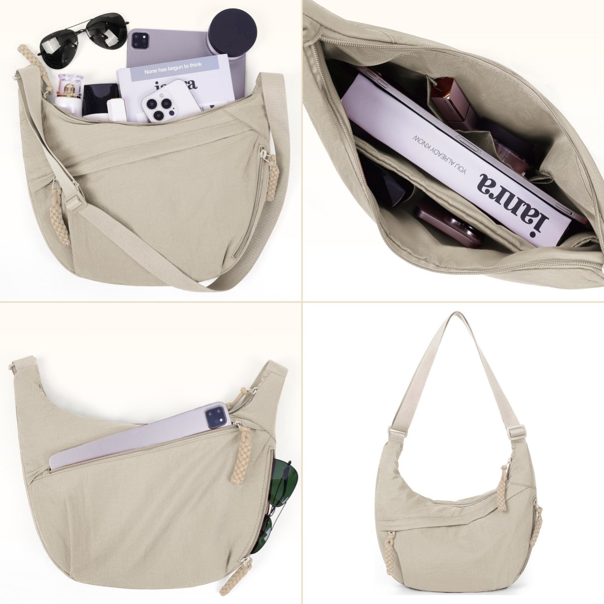 Damen Crossbody Tasche aus Nylon – Stil, Komfort & Funktion vereint