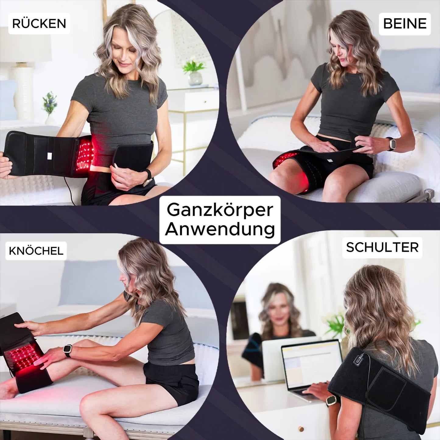 LumiThera Rotlicht Therapie Gürtel | Straffere Haut & gezielte Regeneration