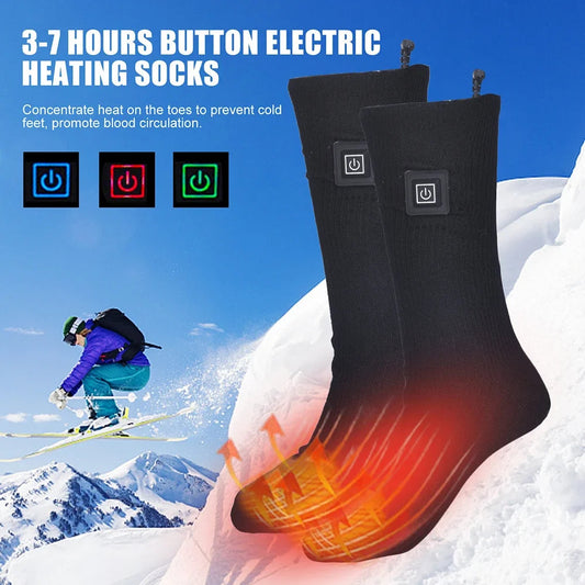 ThermaStep™ | USB Wiederaufladbare Elektrisch Beheizte Socken für den Außenbereich