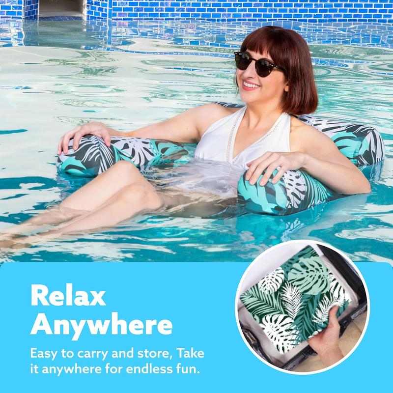 Aufblasbare Poolliege & Schwimmnudeln mit hohem Auftrieb: Unverzichtbar für sommerliche Poolpartys, Strand- und Seevergnügen!