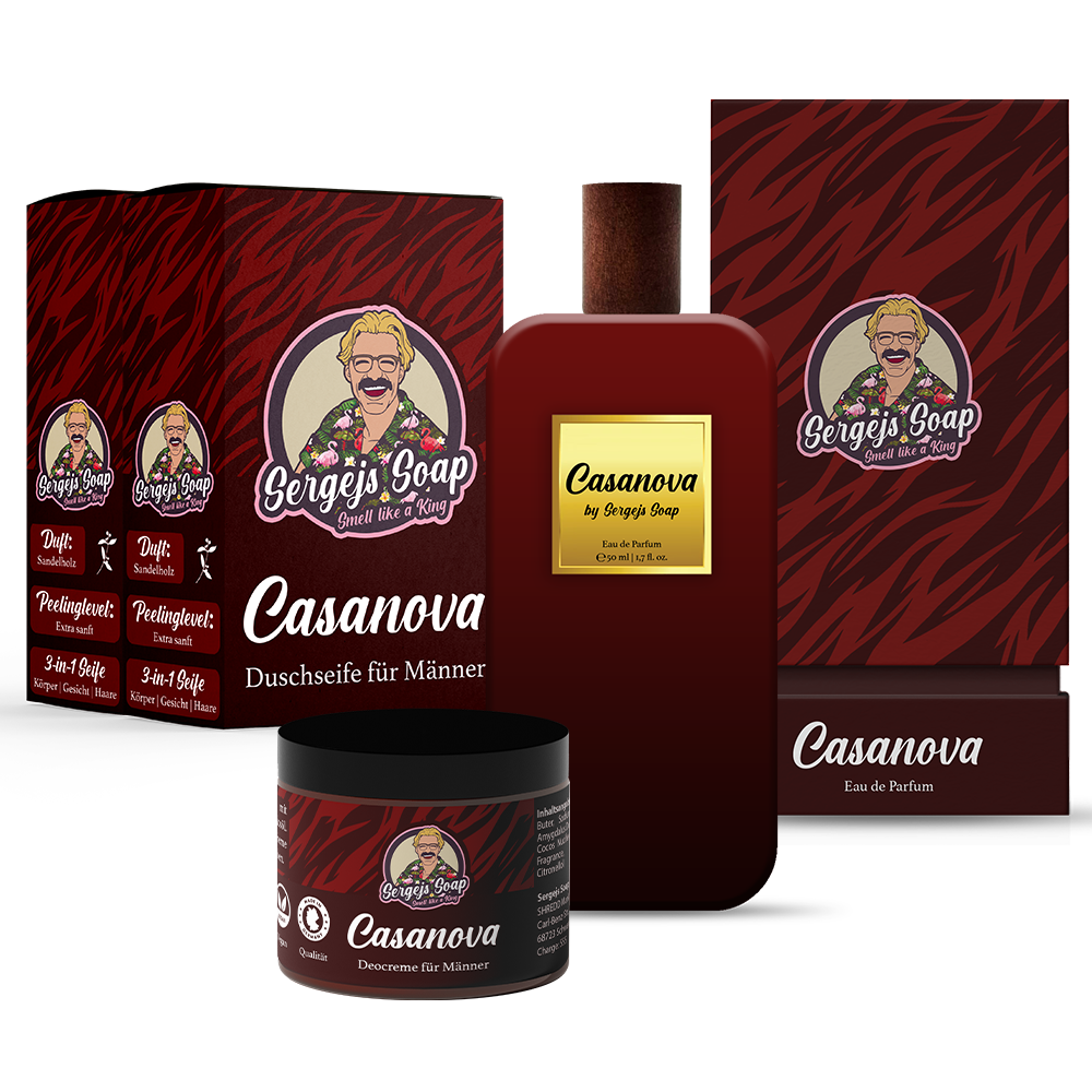 Sandro™ – Intensives Duftset mit Sandelholz und Moschus