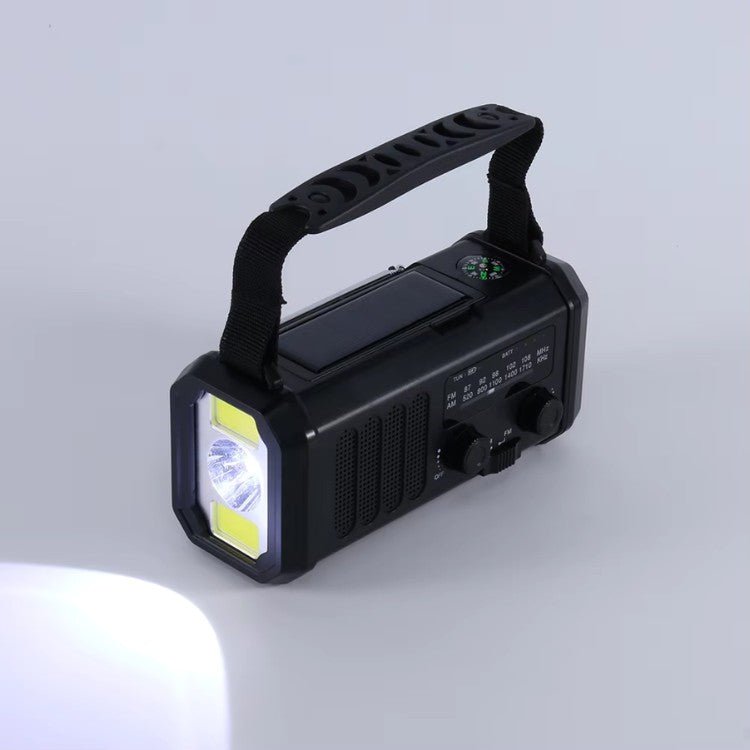 PowerGuard™ | Notfallradio – Solar, Handkurbel und Powerbank für jede Notsituation