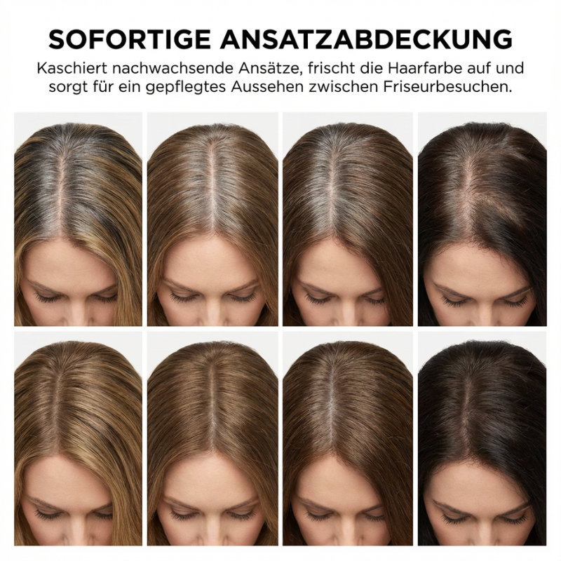 1 + 1 GRATIS | Avellio | Sofort Ansatz- und Grauhaar Abdeckung in Sekunden