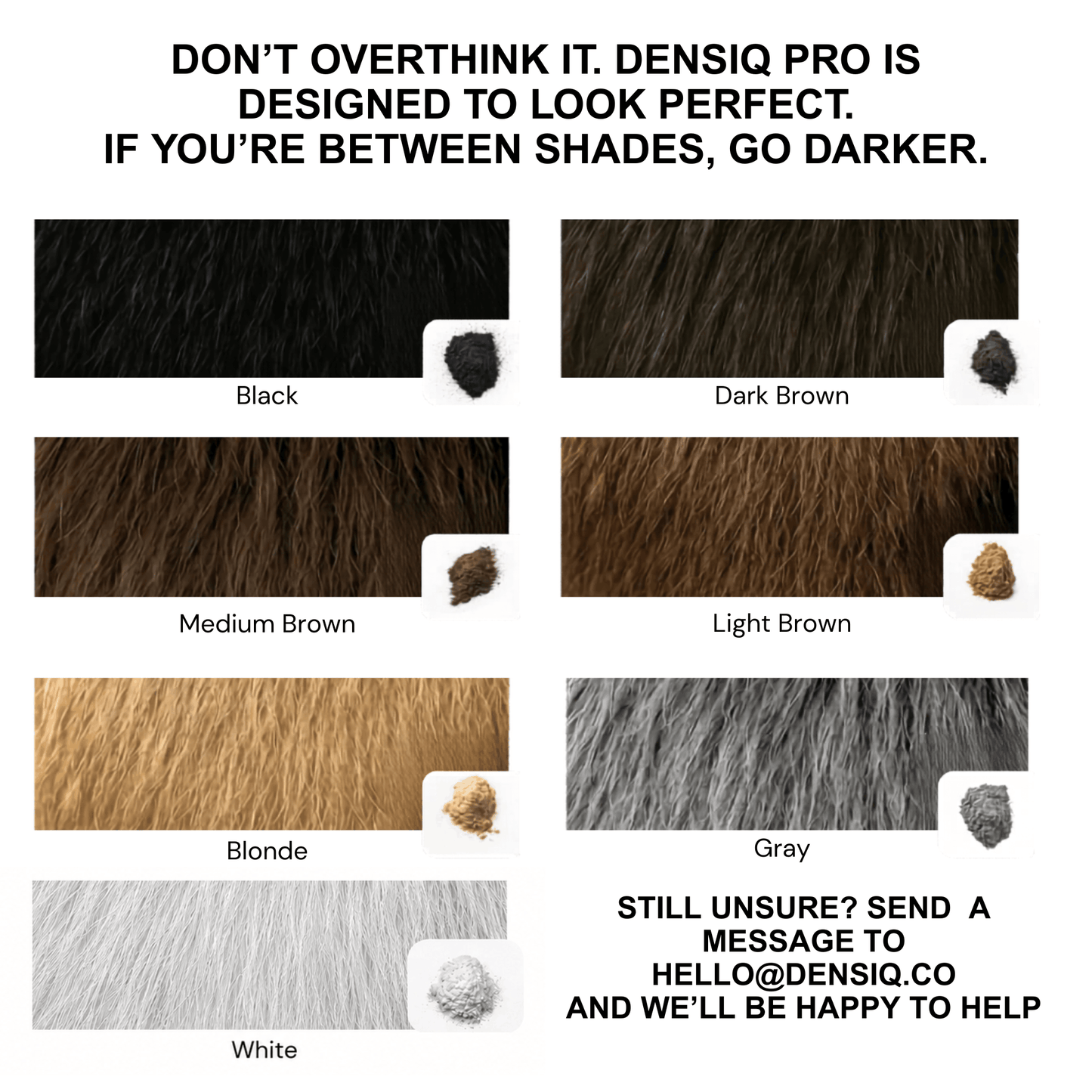 Densiq PRO – Auffüller für mehr Haardichte