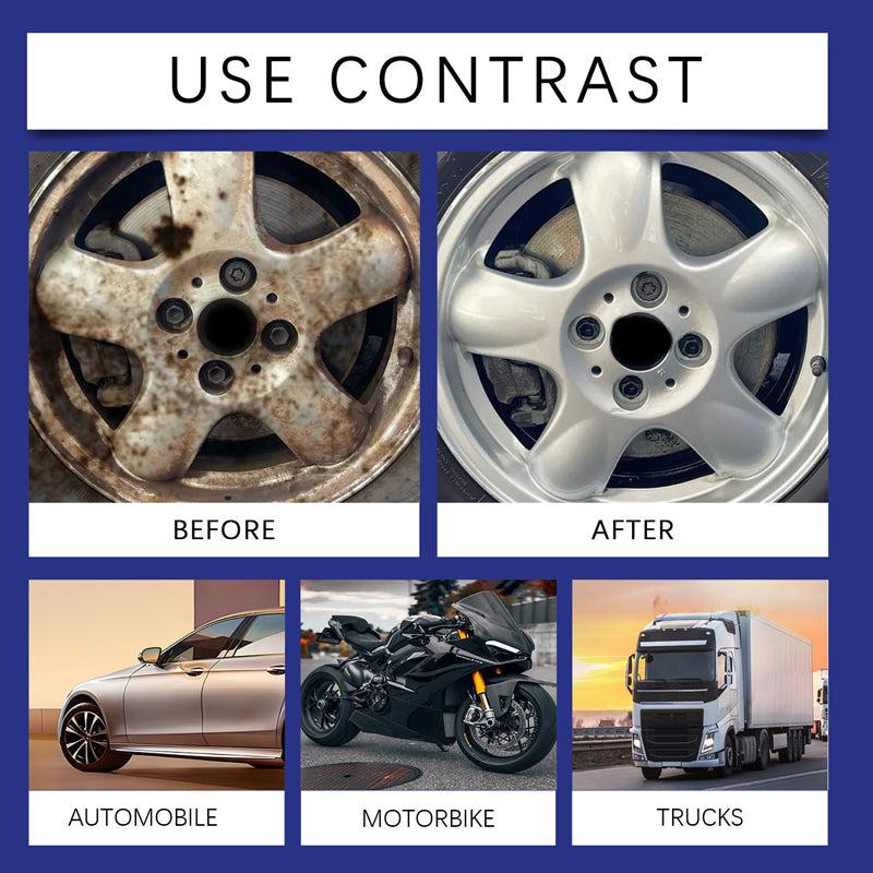 RustEaze™ | Bringen Sie den spiegelfeinen Glanz zurück, ganz ohne Schrubben