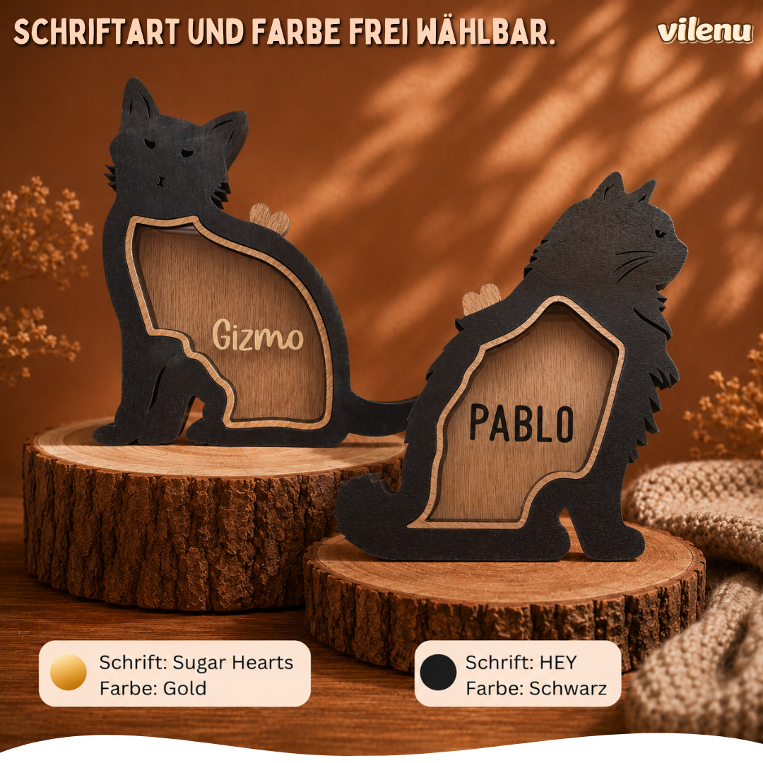 Fellora™ - Personalisierte Erinnerungsbox für Katzenfell