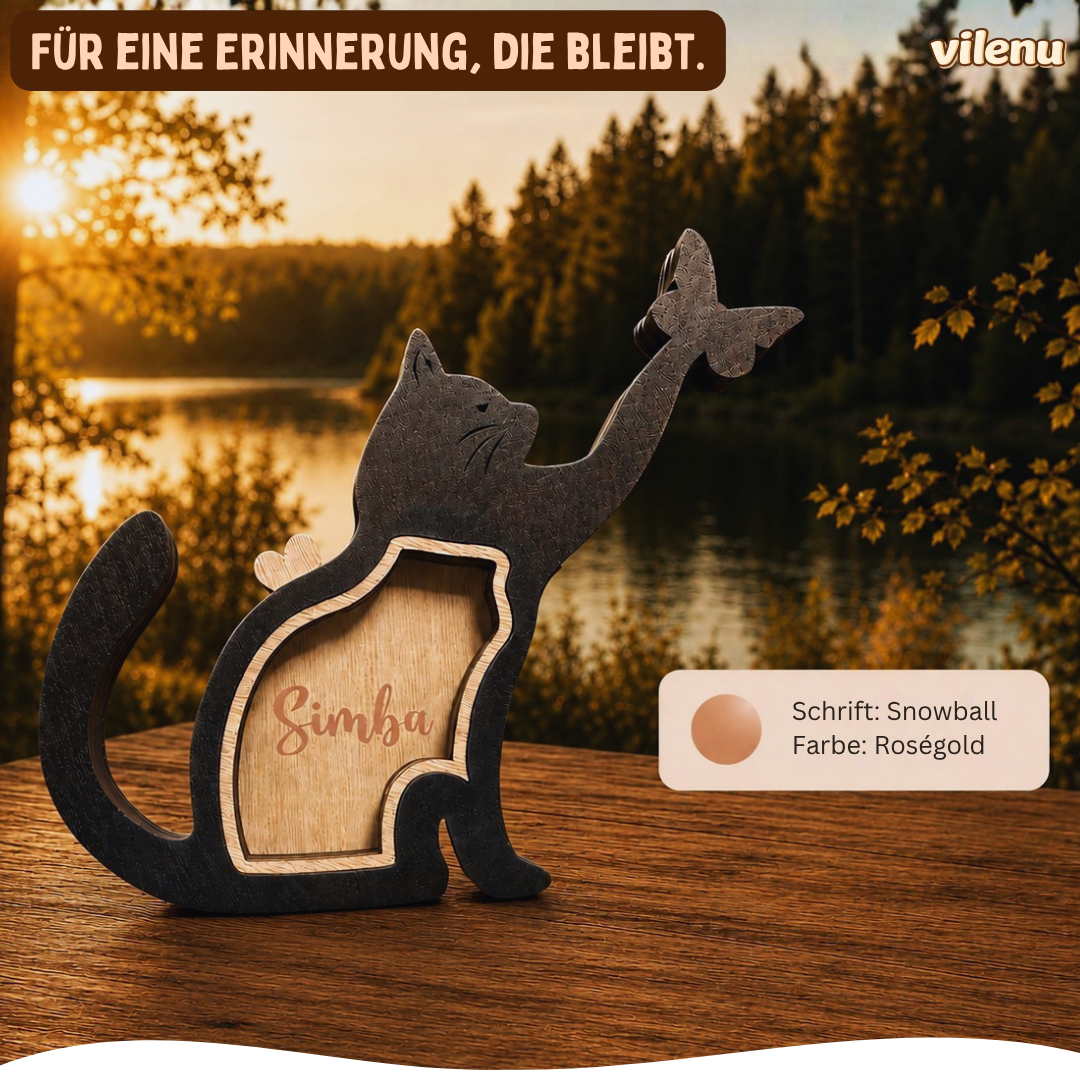 Fellora™ - Personalisierte Erinnerungsbox für Katzenfell
