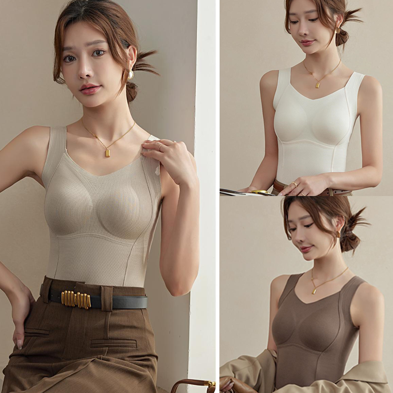 50% RABATT! | TankTop™ Thermisches Top - Warm, bequem und nahtlos mit integriertem BH