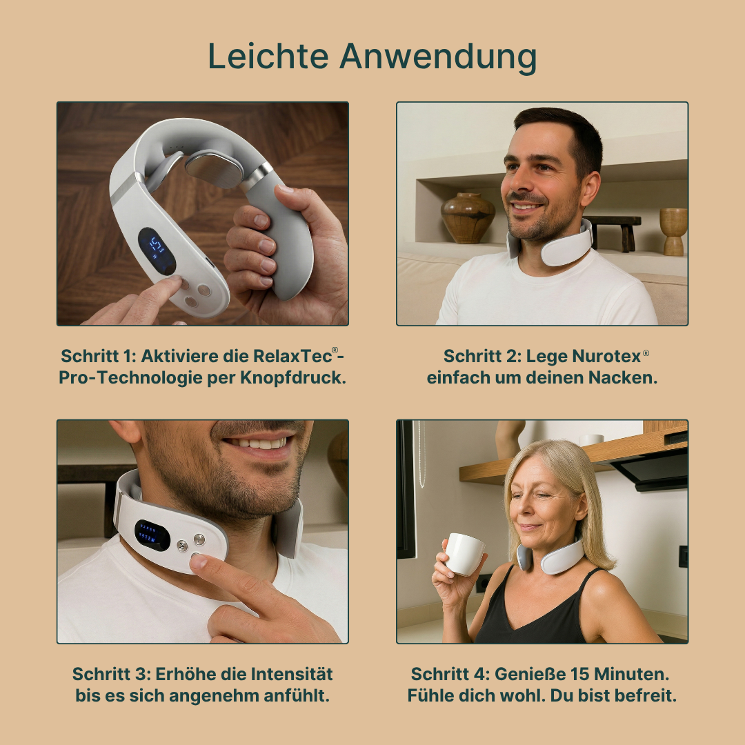 Nurotex® Pro - Elektrisches Nackenmassage-Gerät