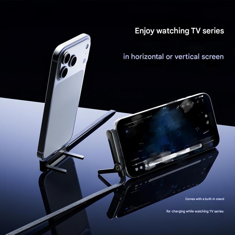 2-in-1 Unsichtbarer Handyhalter mit Ladekabel | 240W Superschnelles Laden