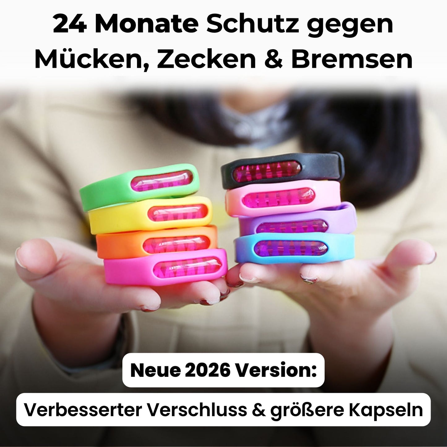 MosquiLume™ – Mücken-Abwehrband mit natürlichen Duftstoffen