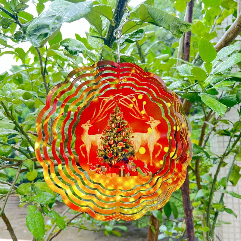 3D Effekt Windspinner | Faszinierende Bewegung & Magischer Glanz